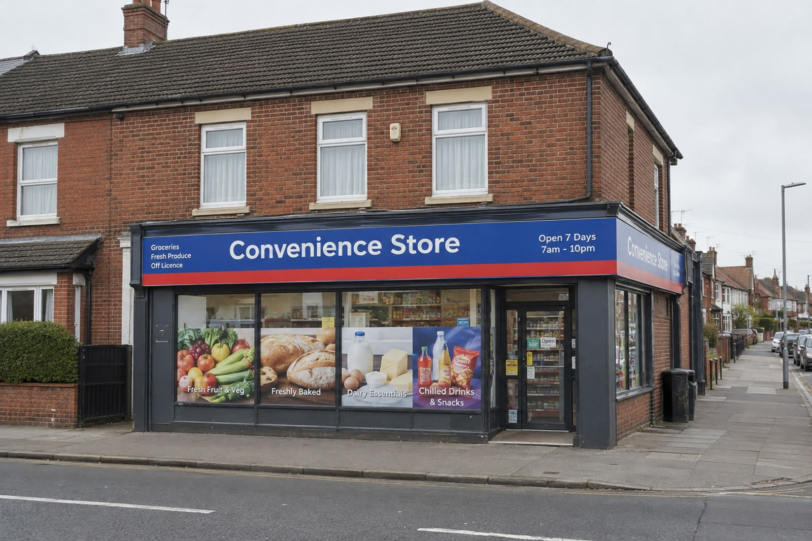 One Stop Convenience Store and 3 Flats - Investment, Newcastle-under-Lyme
